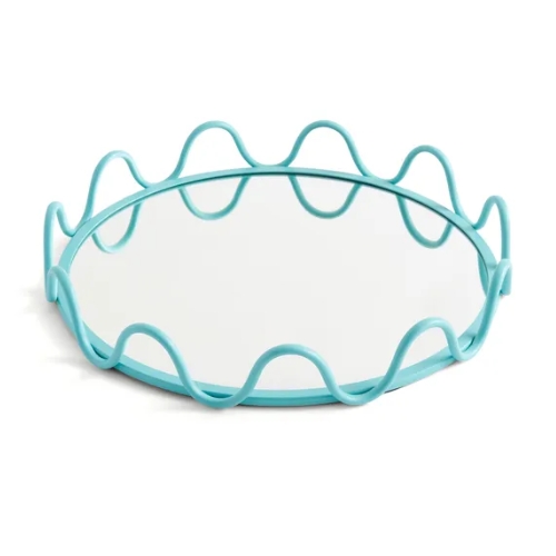 Sophie Robinson , Wavy Metal Mirrored Tray