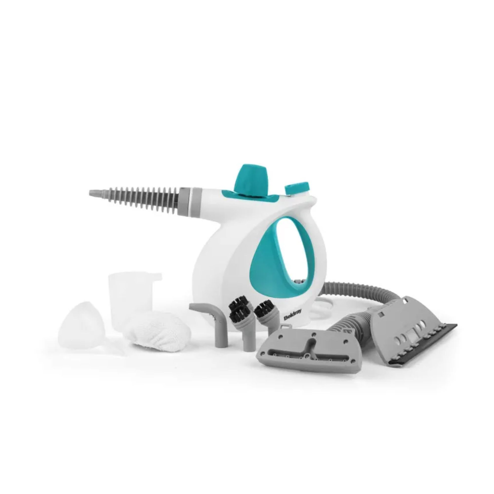 Beldray 10-in-1 steam cleaner on a white background