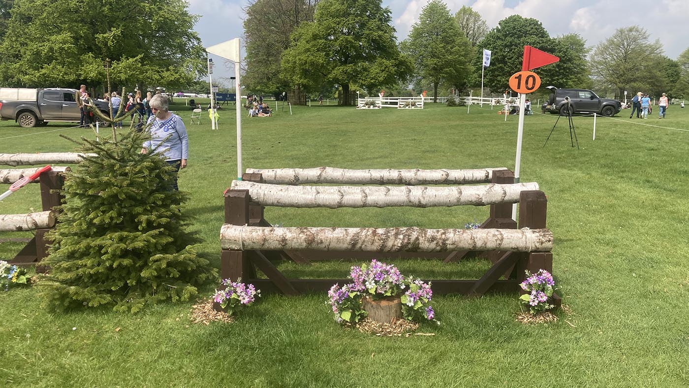 BE90 grassroots championships cross-country course 2024 fence 10