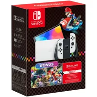 Nintendo Switch OLED Mario Kart 8 Deluxe Bundle: