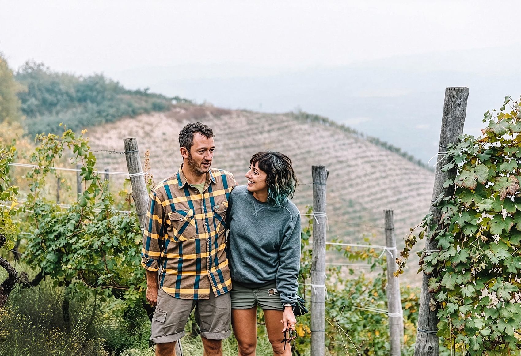 Luca Faccenda and Carolina Roggero