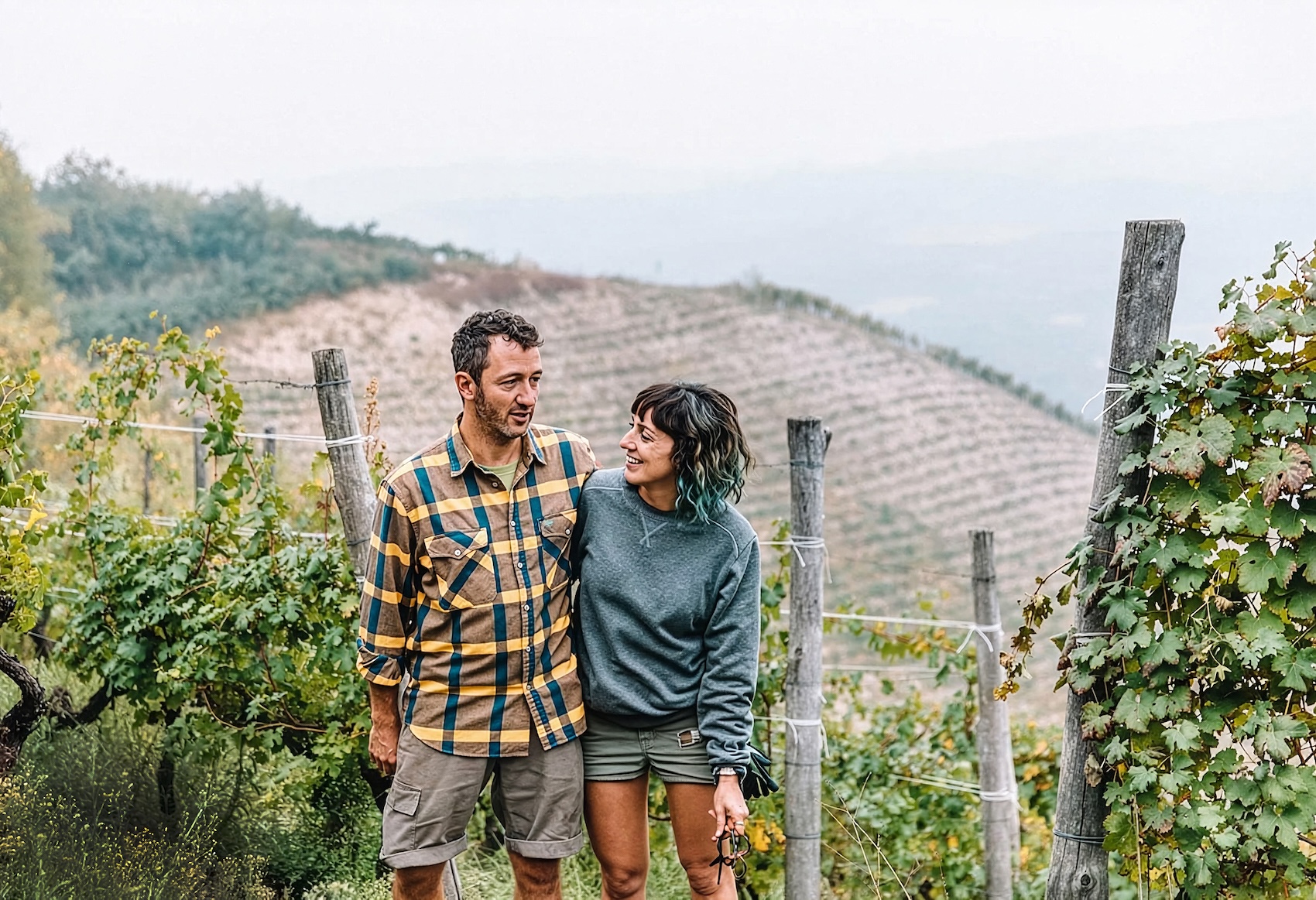 Luca Faccenda and Carolina Roggero