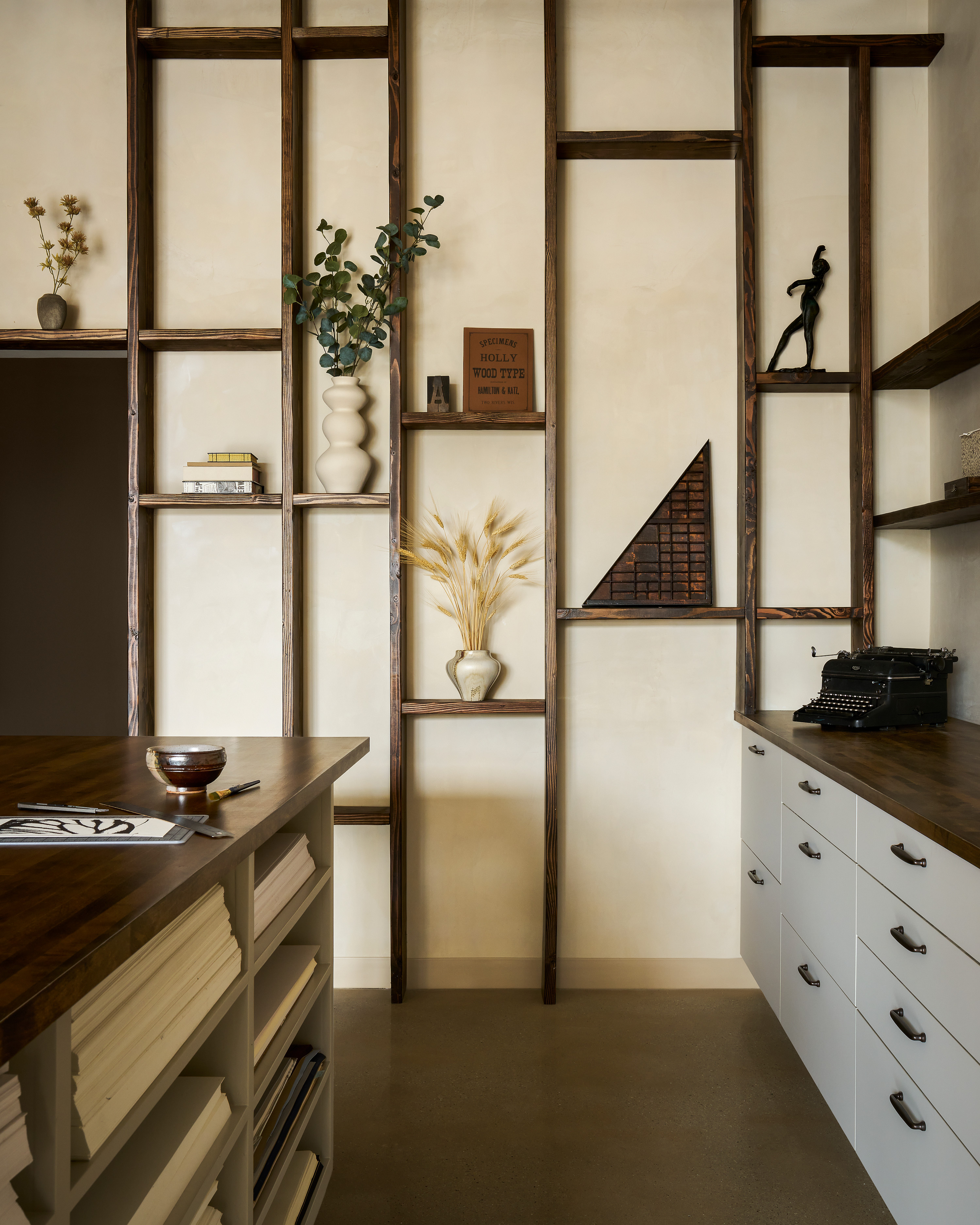 The bespoke mobile units provide paper storage