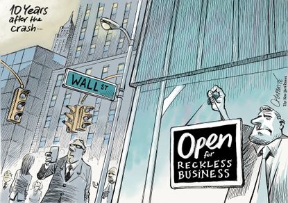 U.S. Wall Street crash anniversary