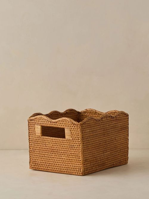 Tyna Rattan Storage Bin