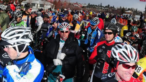 The 40-44 men's field is 155 racers