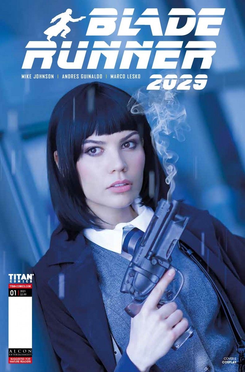 A sneak peak at the new "Blade Runner: 2029" comic series from Titan Comics.