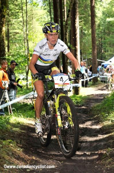 World Champion Irina Kalentieva (Topeak Ergon Racing Team)