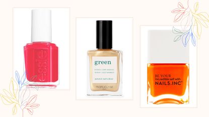 an image of the best summer nail colors
