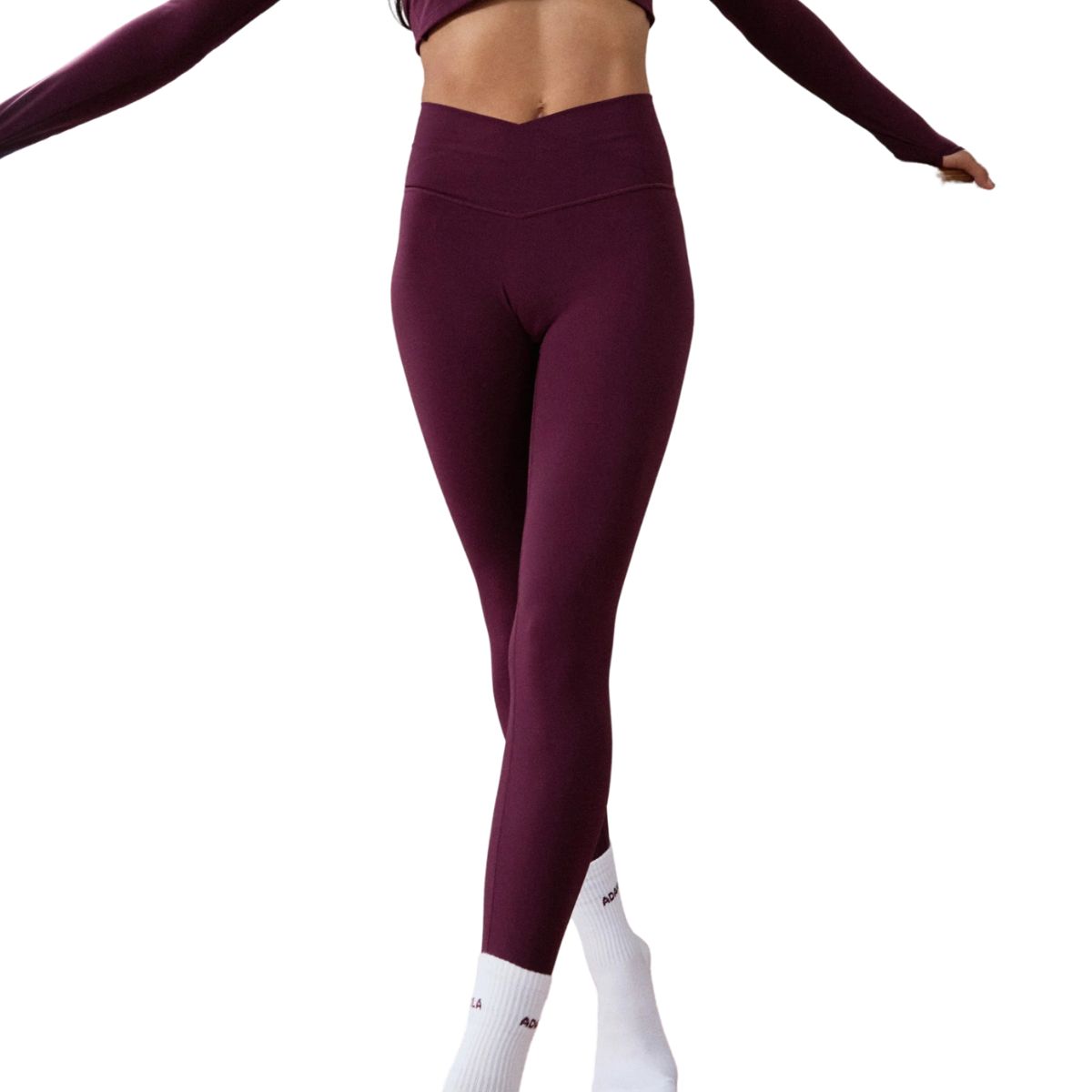 Adanola wrap front leggings
