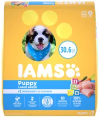 Iams Puppy Dry Dog Food, Chicken, All Breed Sizes