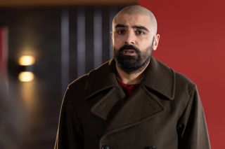 Zain Rizwaan suddenly collapses in Hollyoaks! 