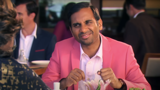 aziz ansari as tom haverford on parks and recreation