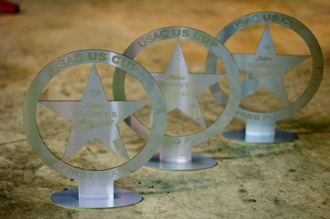 Baghouse has designed and fabricated the trophies for top riders at each round of the 2014 USA Cycling US Cup Pro Series presented by Sho-Air Cycling Group