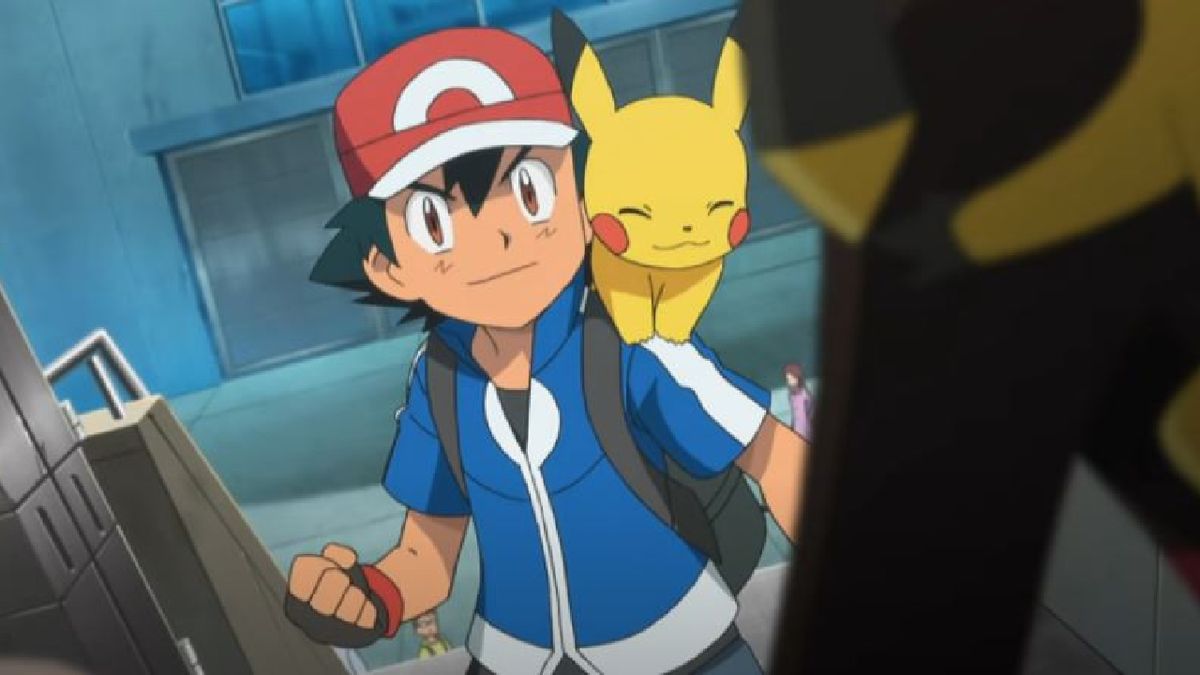 Ash in Pokemon.