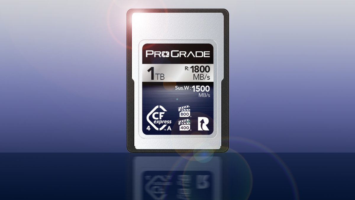 ProGrade Digital's latest CFexpress Type A card can record 8K