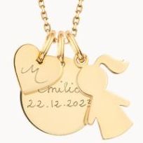 PERSONALISED 9 CARAT GOLD DUCHESS NECKLACE