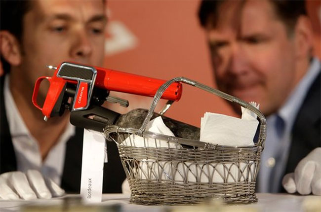 Czech wine cellar, coravin