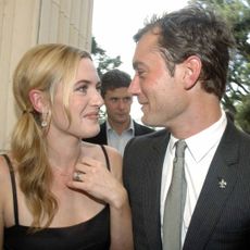 Kate Winslet and Jude Law attend the premiere of 'All The King's Men'