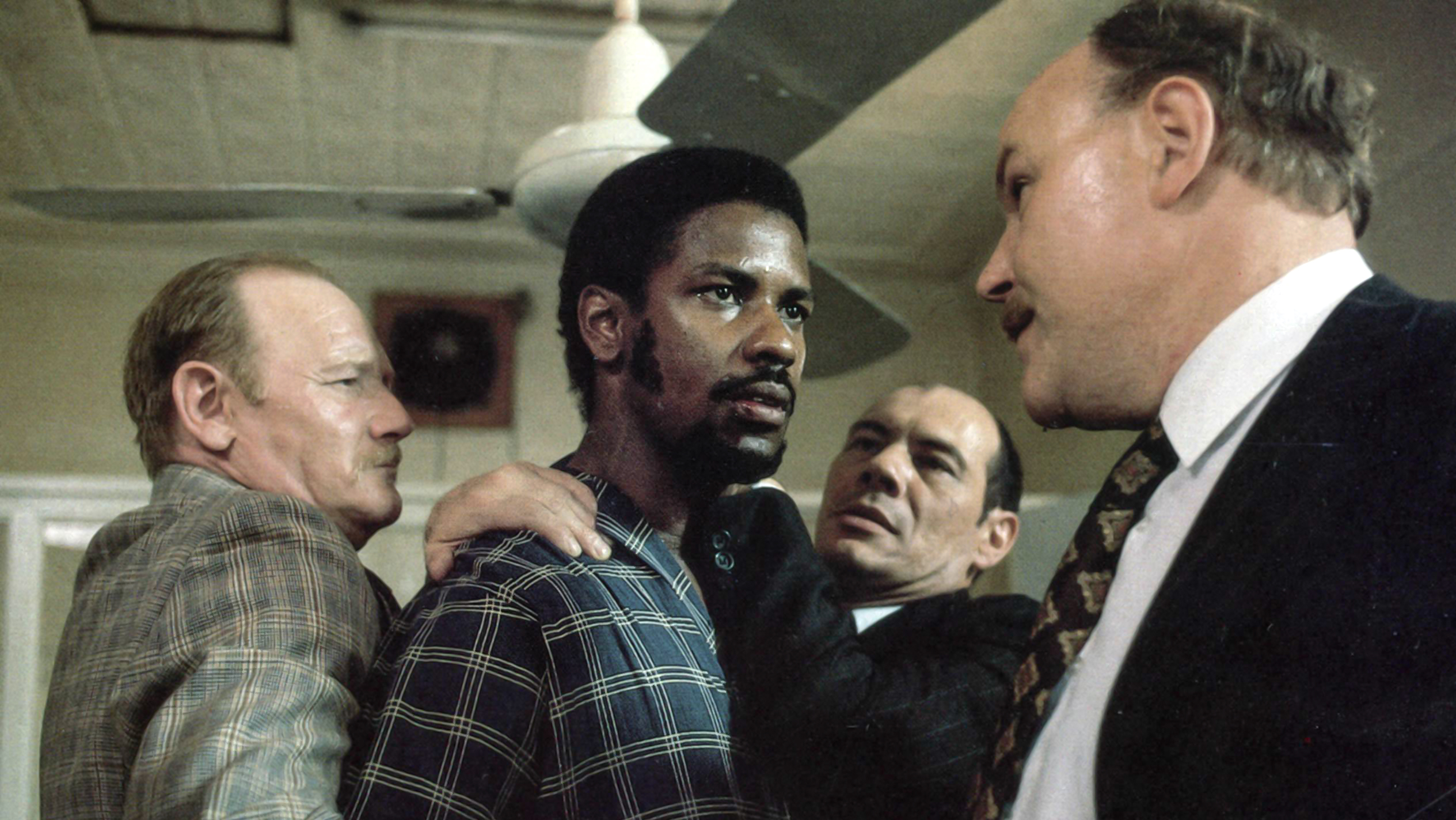 Denzel Washington as Steve Biko in "Cry Freedom" (1987).