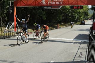 Skylar Schneider wins stage 1 of the Joe Martin Stage Race