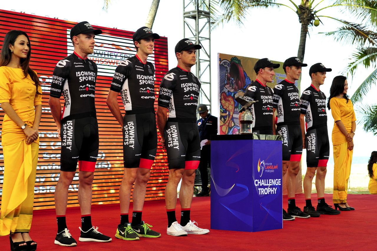 Isowhey at the Tour de Langkawi presentation