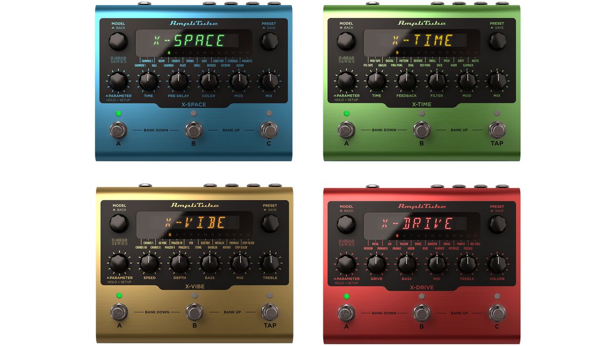 IK Multimedia launches AmpliTube XGEAR effects pedals to combine