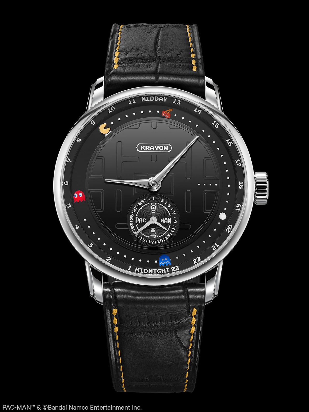 Krayon Pac Man watch from different angles