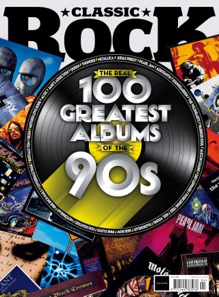 The cover of Classic Rock issue 247 featuring The 100 Greatest Albums Of The 1990s