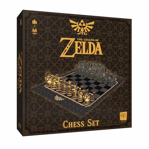 Usaopoly | the Legend of Zelda Chess | Board Game | Ages 8+ | 2 Players | 60+ Minutes Playing Time
