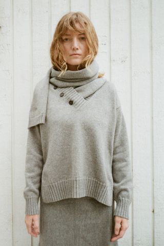 LÆsØ Lambswool Sweater 2-In-1