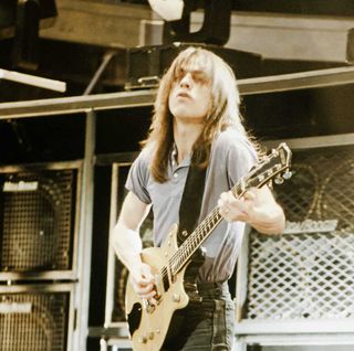 Malcolm Young onstage