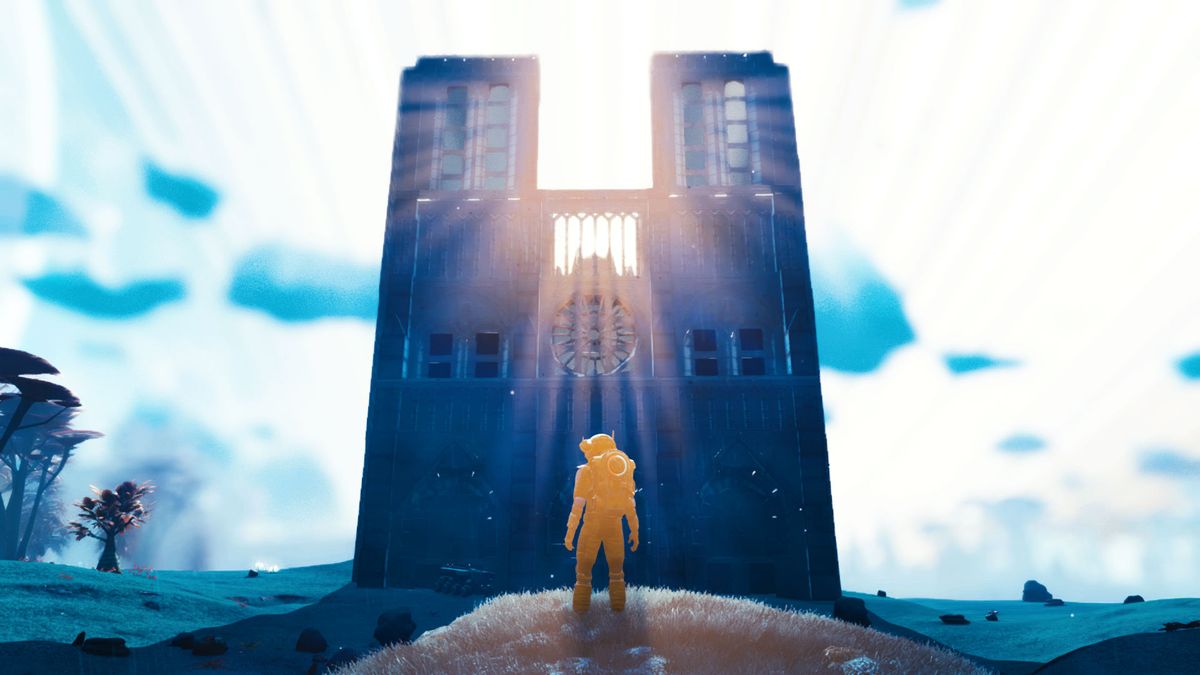 Check out this stunning No Man's Sky recreation of Notre Dame