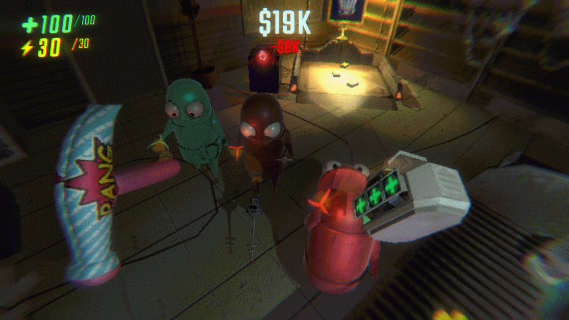 R.E.P.O. image of various characters playing around in the game