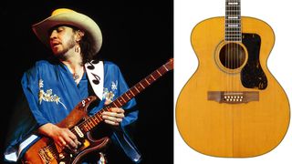 Stevie Ray Vaughan MTV Unplugged Guild 12-string auction