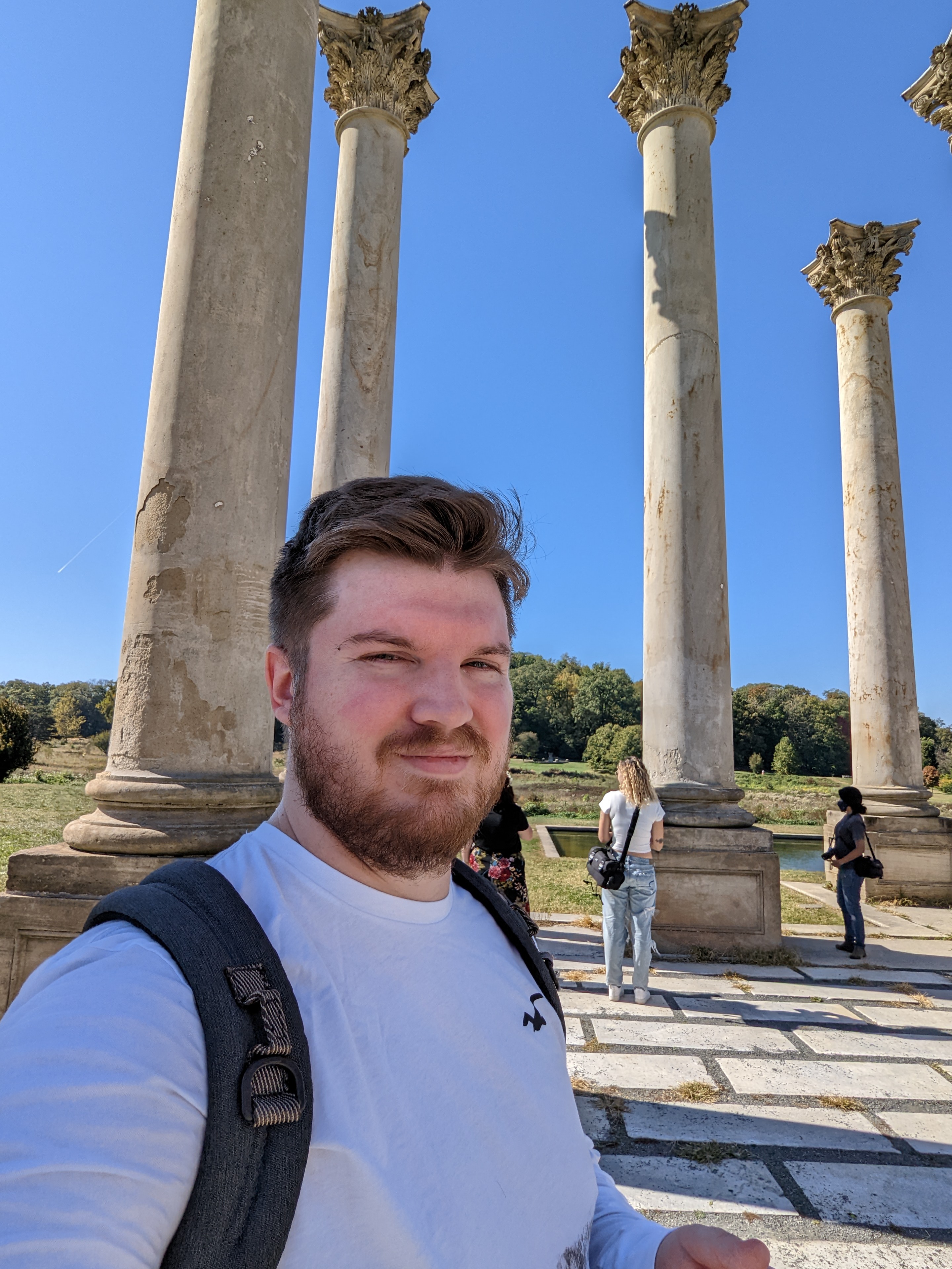 photo of jordan palmer at national arboretum