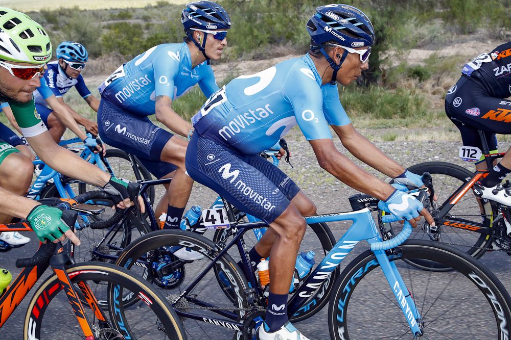Nairo Quintana during stage 5 in San Juan