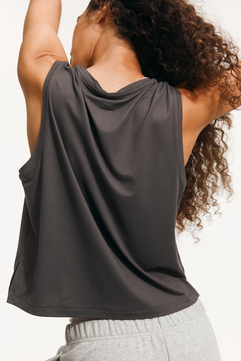 Boxy-Style Sports Vest Top With Drymove™