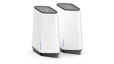 A photograph of the Netgear Orbi Pro Wi-Fi 6