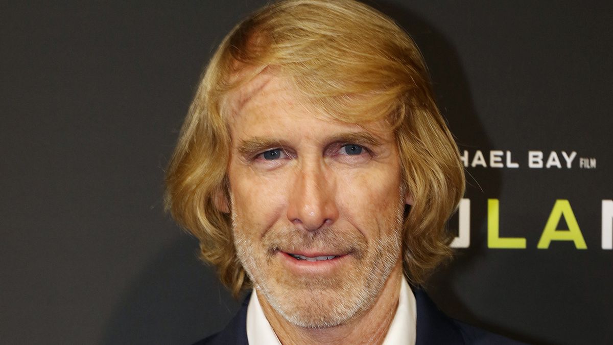 Michael Bay on the Red Carpet.