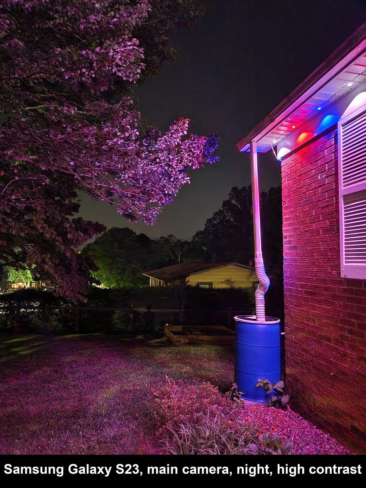 Low-light camera samples from the Samsung Galaxy S23
