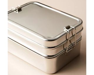 Metal stainless steel eco lunchbox