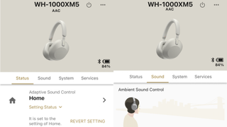 Sony WH-1000XM5 Headphones app