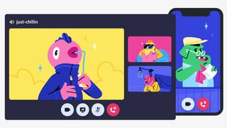 A screenshot from Discord, one of the best social media platforms for artists and designers