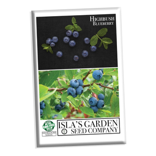 A sachet of blueberry bush sees