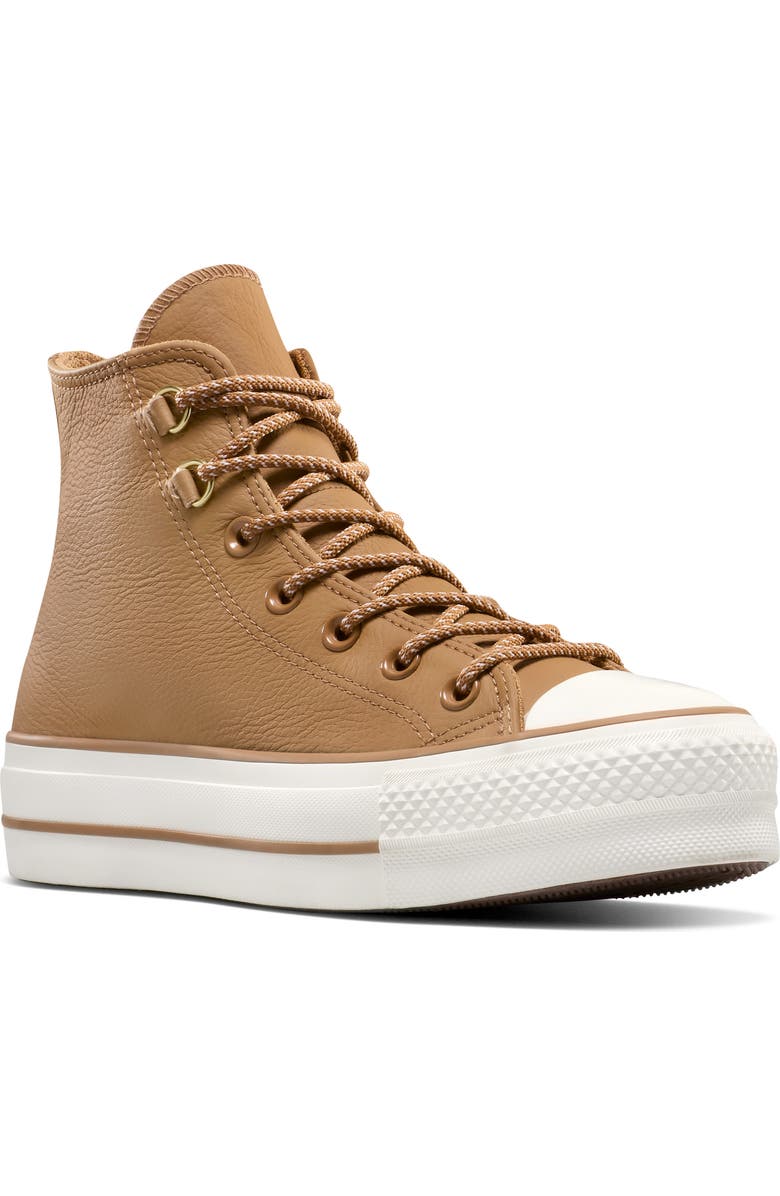 Gender Inclusive Chuck Taylor All Star Lift Leather High Top Platform Sneaker