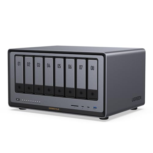 Ugreen Nas Dxp8800 Plus 8-Bay, Intel I5 1235u 10-Core Cpu (diskless)