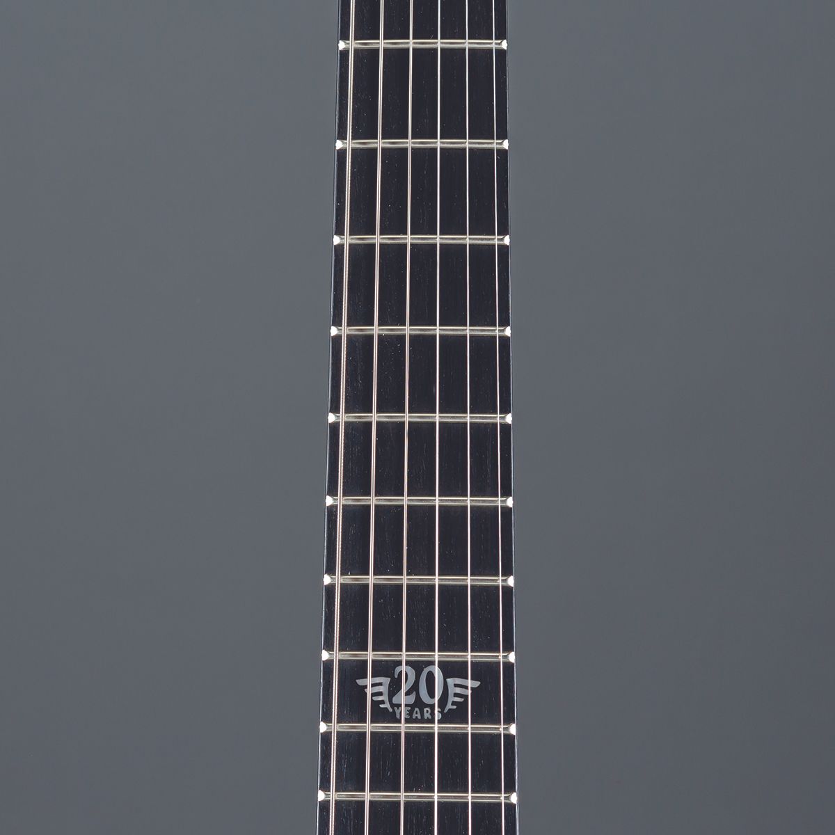 A detail photo of a Fame Forum IV Modern 20th Anniversary in Burl Stonewashed Blue