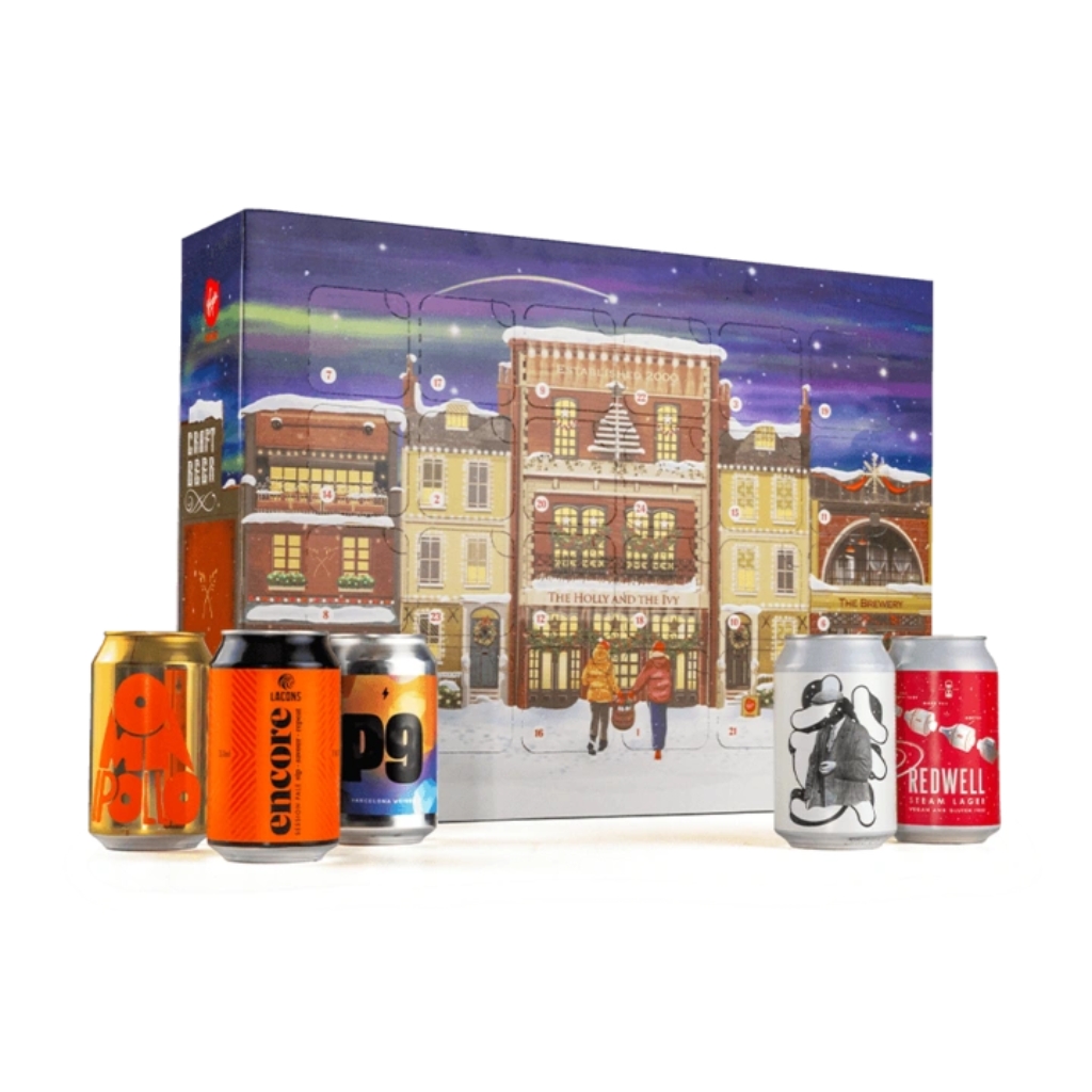 An image of the Beer Advent Calendar from Virgin Wines
