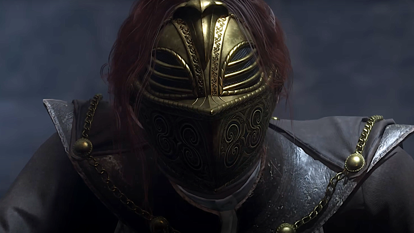 Lea, from Lies of P: Overture, clutches a locket to her chest and tries to maintain her composure.